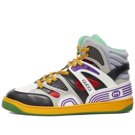 basket gucci multicolor|gucci basket sneakers.